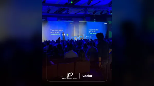 Audiencia y escenario del Ivoclar LATAM Symposium 2026, edición Colombia, en Bogotá.